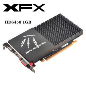 Original XFX Video Cards GPU AMD Radeon HD 6450 1GBGDDR3 Graphics Cards Desktop PC Computer Screen Card HDMI Used