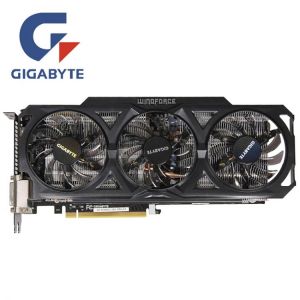 Gigabyte GTX 760 2GB Graphics Card NVIDIA GTX760 2GB Video Cards GPU Desktop PC Screen Computer Game Map 750 730 650 HDMI VGA