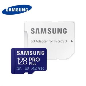 100% Original SAMSUNG PRO Plus Memory Card 128G 256GB 512GB Class10 U3 A2 V30 TF Card High-speed 160MB/s Micro SD Card