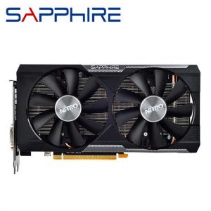 Original SAPPHIRE R9 380 4GB Video Cards GPU AMD Radeon R9380 4GB Graphics Cards Double Bios Desktop PC Computer Map Not Mining
