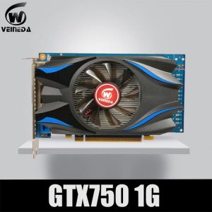 Veineda Video Card 100% Original GPU GTX750 1GB GDDR5 Graphic card Instantkill GTX650Ti ,HD6850 ,R7 350 For nVIDIA Geforce Games
