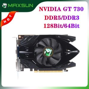 MAXSUN NVIDIA GT 730 Transformers 2GB/4GB GDDR3/GDDR5 VGA+DVI Computer PC Gaming Video 128Bit/64Bit Graphics Card Nvidia GPU