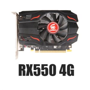 VEINEDA RX550 4GB Graphics Cards GDDR5 128bit GPU For AMD Radeon rx 550 series Video Card Desktop PC Video Gaming
