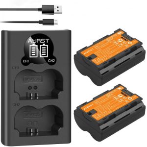 2pcs 2600mAh NP-W235 NP W235 Battery + Dual Charger with USB cable for Fujifilm Fuji X-T4, XT4 Digital camera