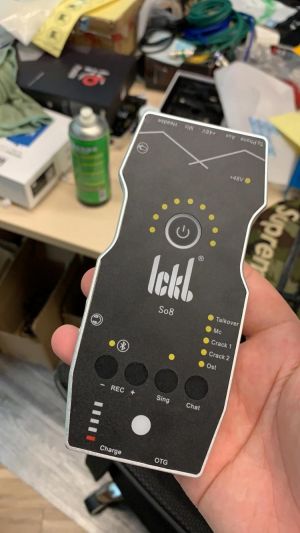 Ickb So8 4th Multifunction Sound Card Mobile Phone Live Sound Card Andrews For Mobile Phone Song K  Live With 5pcs Cables Audio