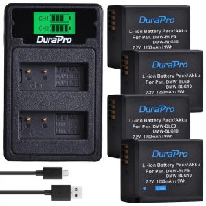 DMW-BLG10 DMW BLG10E BLE9E BLE9 DMW-BLE9 Battery +LCD Dual Charger for Panasonic LUMIX GF5 GF6 GX7 LX100 GX80 GX85
