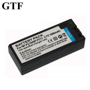 Digital camera gtf, lithium battery, 3.7v, 1000mah, for size p3, p5, p7, p8, p9, p10 and f77