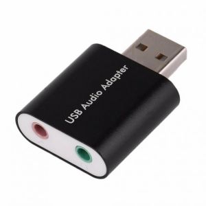 External Sound Card USB To 3.5mm Jack Aux headset Adapter Stereo Audio sound card For Speaker PC Mic Laptop Computer