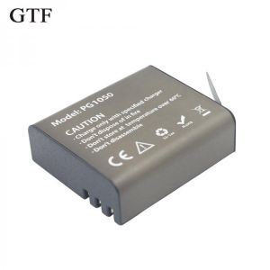 Rechargeable battery for camera eken 3.7v pg1050mah, for action camera h9 h9 h3 h3r h8r h8 pro, sj4000, sjcam, sj5000, m10, sj50