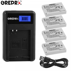 4x NB-5L NB5L NB 5L Battery with Charger for Canon S110 SX200 SX210 SX220 SX230 IS S100 SD700 is SD850 is SD950 is SX200 is
