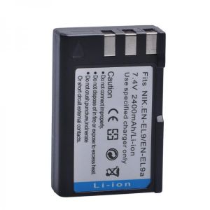 1Pc 2400mAh EN-EL9 ENEL9 EN-EL9a EN EL9 EL9a Battery for Nikon EN-EL9a D40, D60, D40X, D5000, D3000 Digital Camera