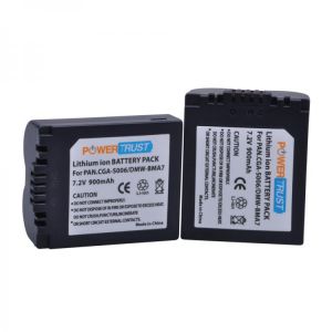 PowerTrust CGA-S006 CGR CGA S006E S006A S006 DMW-BMA7 Battery for Panasonic DMC FZ7 FZ8 FZ18 FZ28 FZ30 FZ35 FZ38 FZ50