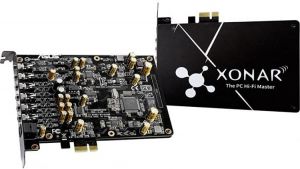 Used ASUS sound card Xonar AE has 192kHz/24-bit high-definition sound quality 7.1 PCIe gaming sound card