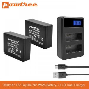 1600mAh Replacement NP-W126 Battery+Dual Charger For Fujifilm X100F XA10 XA7 XA5 XA3 XA2 XA1 XE2 XE2S XPro1 XPro2 XPro3 XT1 XT2