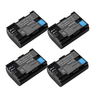 7.4v 2650mah bateria LP-E6 LP-E6N LP E6 E6N Camera Battery for Canon LP-E6 EOS 5DS 5D Mark II Mark III 6D 7D 60D 60Da 70D 80D