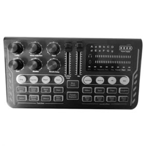 P2 Live External Sound Card Bluetooth Voice Changer Smart Noise Reduction Card Support Mic Computer Phone Tablet