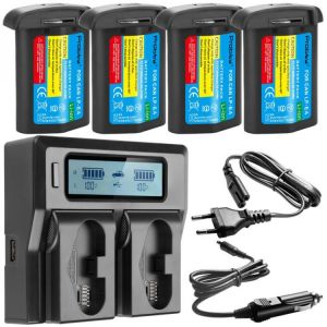 3300mAH LP-E4 LP E4 LP-E4N Camera Battery or LCD Quick Charger for Canon EOS 1D Mark III,EOS-1D Mark IV,EOS 1Ds Mark III