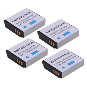1200mAh IA-BP125A BP125A Battery for Samsung HMX-QF20 HMX-QF30 HMX-QF300 HMX-M20 HMX-Q10 Q1