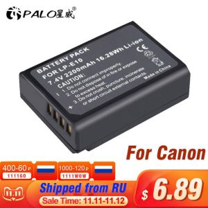 PALO 7.4V 2200mAh LP-E10 LP E10 LPE10 Digital Camera Battery For Canon 1100D 1200D 1300D Rebel T3 T5 KISS X50 X70 Battery L10
