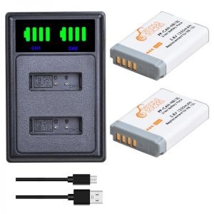 1250mAh NB13L NB 13L NB-13L Battery for Canon G1 X G7 X Mark II G7X G5 X G5X G9 X G9X SX620 SX720 SX730 SX730 HS + Dual Charger