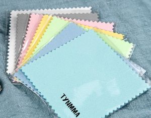 1000pcs customize products Free print logo Jewelry Cleaning Polishing Cloth Brass Polisher for Platinum Silver Gold Cleaner