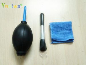 3 in1 Camera Lens Clearing suit kit set  cleaning bursh+ Clean-cloth Air Blower+Clean cloth