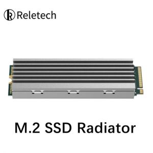 Reletech M.2 SSD Heatsink NVME 2280 Solid State Disk Drive Radiator Cooler Cooling Pad for Desktop PC