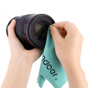 Andoer Camera Lens Cleaning Cloth Screen Glass Lens Cleaner for Canon Nikon DSLR Camera Camcoder for iPhone Tablet Computer