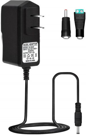 all in one place ביתית AC/DC Adapter 6V 2A 1.5A 1A 0.5A Charger Power Cord 12W 100-240V 50-60Hz Power Supply with 3.5 x 1.35mm/5.5 x 2.5mm DC Plug for iT