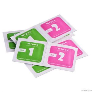 10Pcs/Lot Camera Lens Cleaning Cloth LCD Screens Dust Removal Wet Dry Wipe Paper wholesales