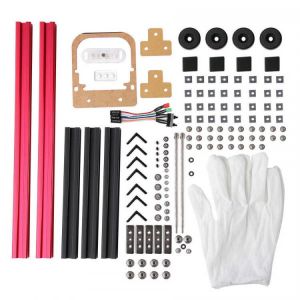 DIY Mini Open Aluminum Alloy Frame for ITX / M-ATX / ATX Motherboard PC Computer Case DIY Computer Case Heat Dissipation