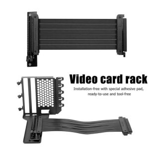 For PHANTEKS Graphics Card Holder Stand Metal Video Card Extension Mounting Bracket for 7 PCI Chassis PC Case For Bitcoin Miner