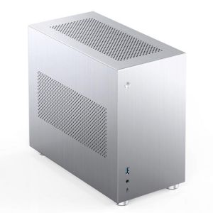 JONSBO V10 All-Aluminum ITX Case Side Penetration Supports Water-Cooled Graphics Card Vertical Installation