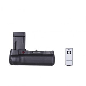 Vertical Battery Grip Holder Powered by LP-E10 AA Batteries with Remote Control Replacement for Canon 1300D 1200D 1100D T6 T5 T3
