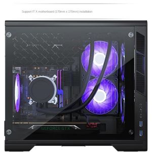 Phantks Mg (Metalicgear) 210 V2 Enhanced Cooling Mini-ITX Water-Cooled Computer Aluminum Case