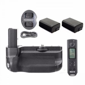 Meike MK-A6300 Pro 2.4G Wireless Control Battery Grip For Sony A6300 + 2* NP-FW50 batteries + dual charger