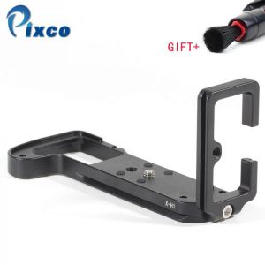 ADPLO Quick Release L Plate Bracket Holder Hand Grip for Fuji Fujifilm X-H1 XH1 Digital Camera for Benro Arca Swiss Tripod Head