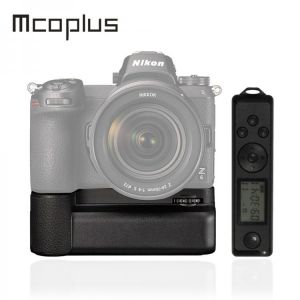 Mcoplus MB-N10 Vertical Battery Grip Holder for Nikon Z6 Z7 Camera  with Built-in 2.4G Remote Control