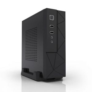 JX01 SECC Mini ITX HTPC Chassis Usb2.0 Game Computer Case Box Desktop PC Enclosure Black