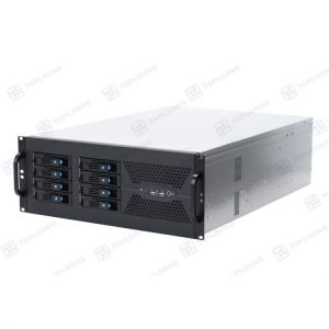 19inch 4U rack-mount server case TP4U630-8 hot-swap storage chassis 8bays for cloud computing support E-ATX motherboard