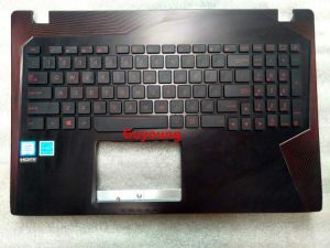 English Backlit Keyboard for Asus FX753VD FX53VD ZX53V ZX73 FZ53V GL553VW GL753 FX53 VE FX553VD with palmrest upper cover US