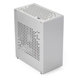 Mini ITX Computer Case Aluminum Chassis HTPC Host Case USB 3.0 ITX Enclosure with Graphics Card Pcie 16x Extension Cable