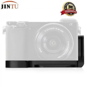 JINTU Metal Quick Release Holder Plate Vertical L Bracket Hand Grip for Sony NEX A6000 Arca Swiss Camera