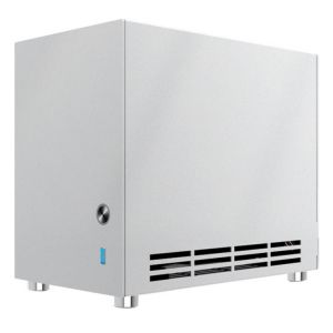 Portable Mini A4 Desktop Chassis With Glass All Aluminum ITX PC Gaming Case Computer Cabinet For SFX Power Supply SSD
