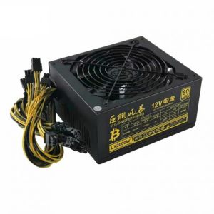 1800W 2000W ATX 12V 180-240V BTC ETH Mining Machine Special mute power supply 6PIN*10 For Bitcoin Various mining machines
