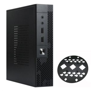 TX02 ITX Case+Back Mount Bracket HTPC Chassis Case Mini Desktop Computer Case Industrial Control ITX Enclosure