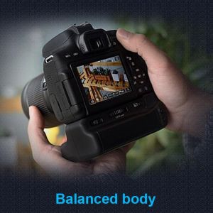 Professional Double Battery Grip Holder Pack Support Vertical Shooting for CANON EOS800D T7i X9i 77D HJ55