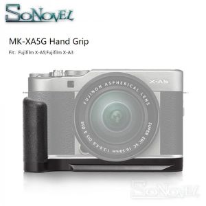Meike MK-XA5G Aluminum Alloy Vertical Quick Release Plate L Bracket Hand Grip Holder for Fujifilm Fuji X-A5 X-A3 XA5 XA3 Camera