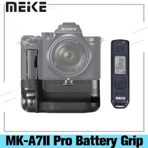 Meike MK-A7II Pro Built-in Wireless Control Battery Grip for Sony A7 II A7R II A7S II as for Sony VG-C2EM