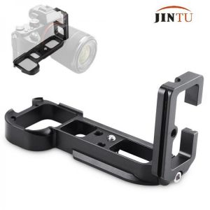 JINTU Quick Release Aluminium Alloy Vertical L-Plate Bracket Bracket Hand Camera Grip For Sony A7/A7R/A7S Arca Swiss RRS BENRO